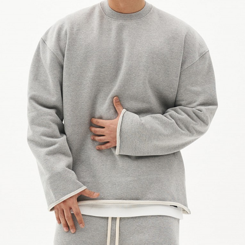 Minimalist Oversized Crewneck Sweatshirt