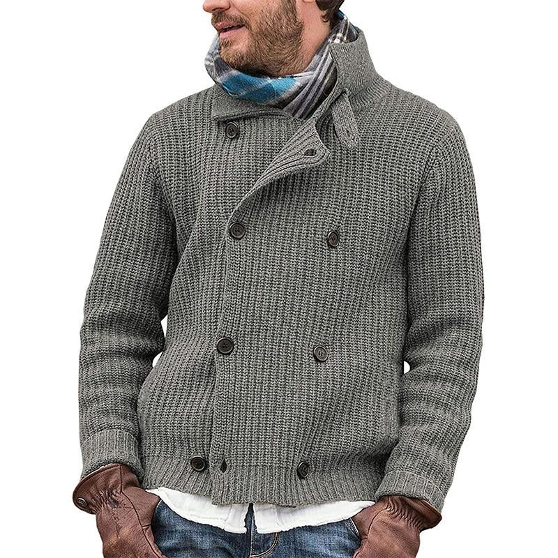 Urban Classic - Double-Breasted Knit Cardigan