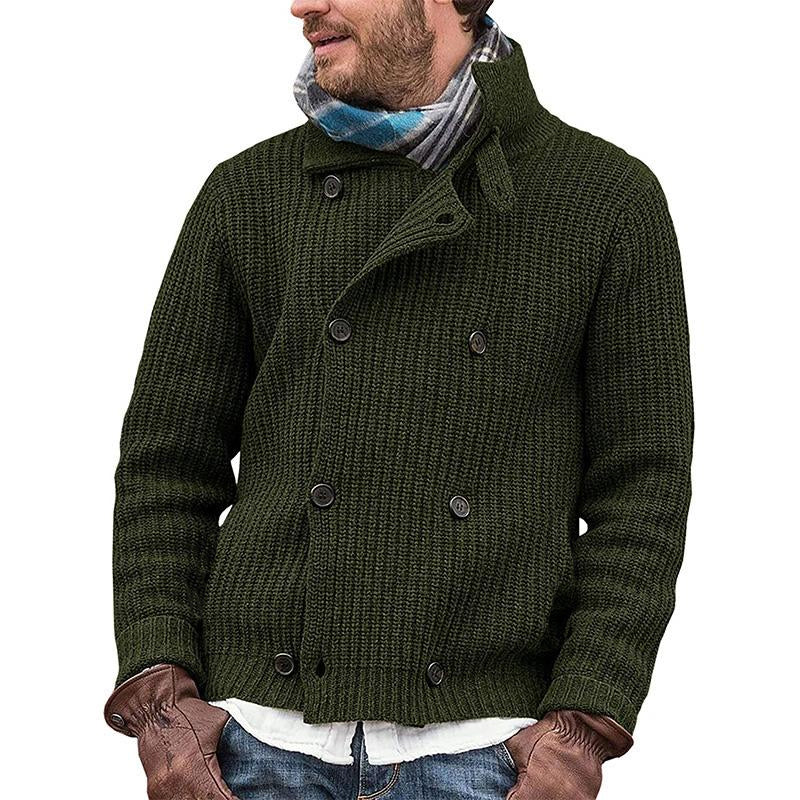 Urban Classic - Double-Breasted Knit Cardigan