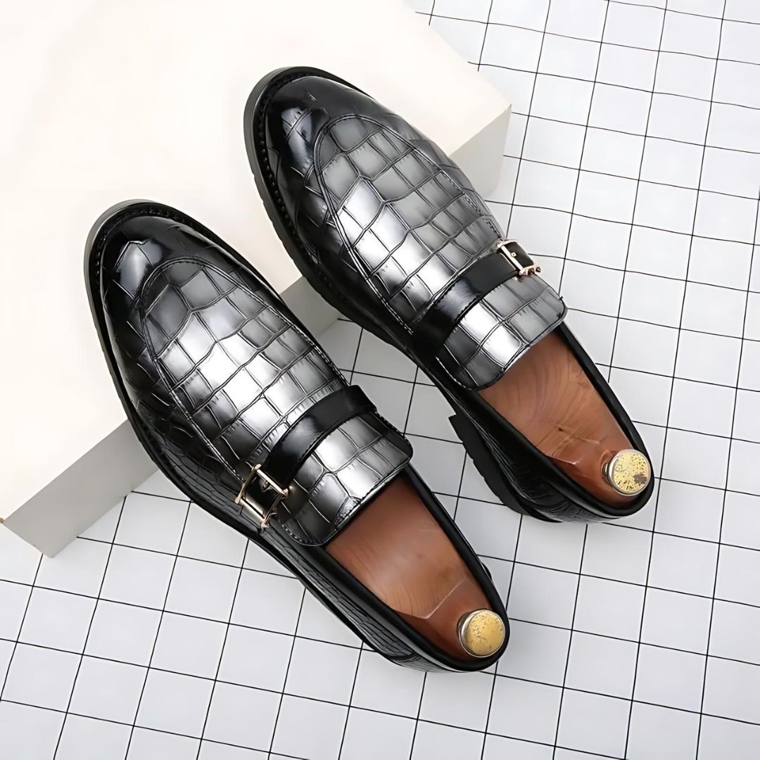 Croco - Premium Leather loafers