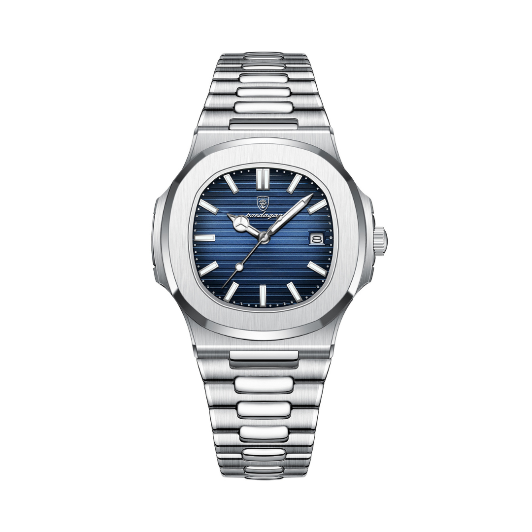 Geneva Classic Silver Watch (Waterproof)