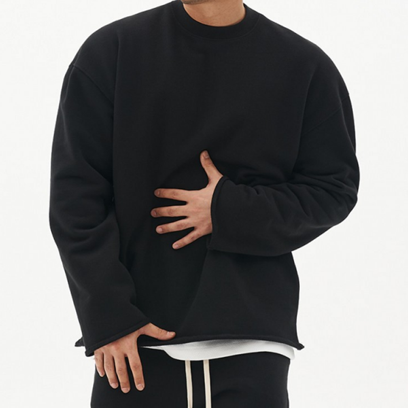 Minimalist Oversized Crewneck Sweatshirt