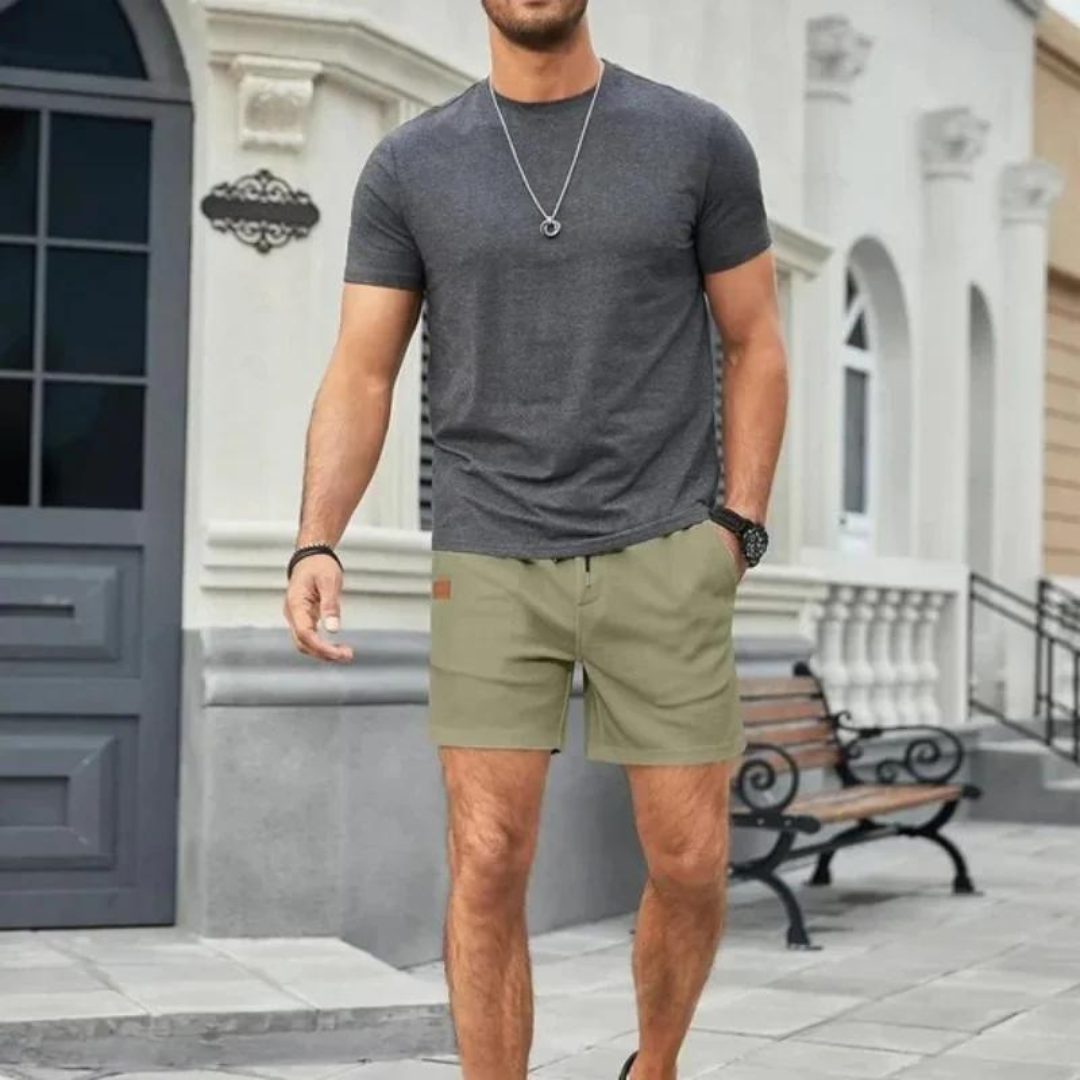 100% Cotton Basic Comfortable Summer Shorts for men