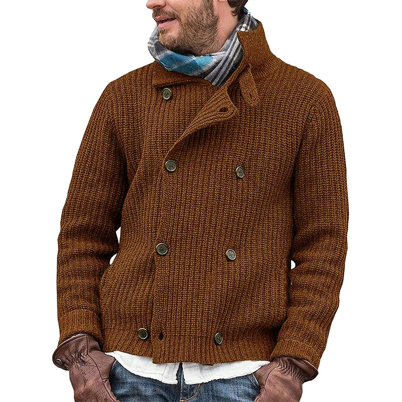 Urban Classic - Double-Breasted Knit Cardigan