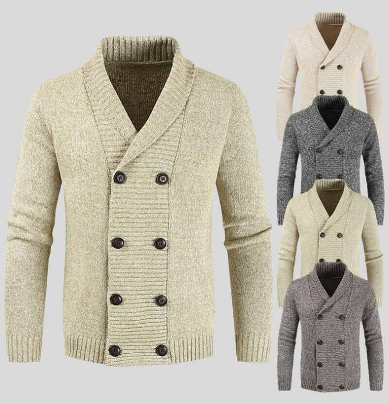 Karl – High-Quality Thick Men's Cardigan