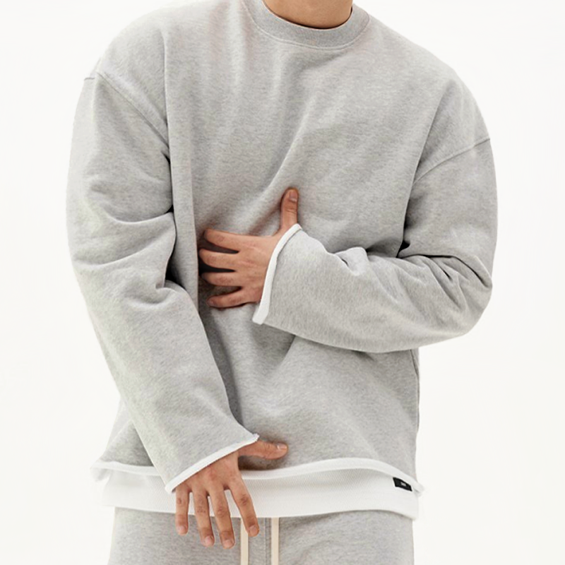 Minimalist Oversized Crewneck Sweatshirt