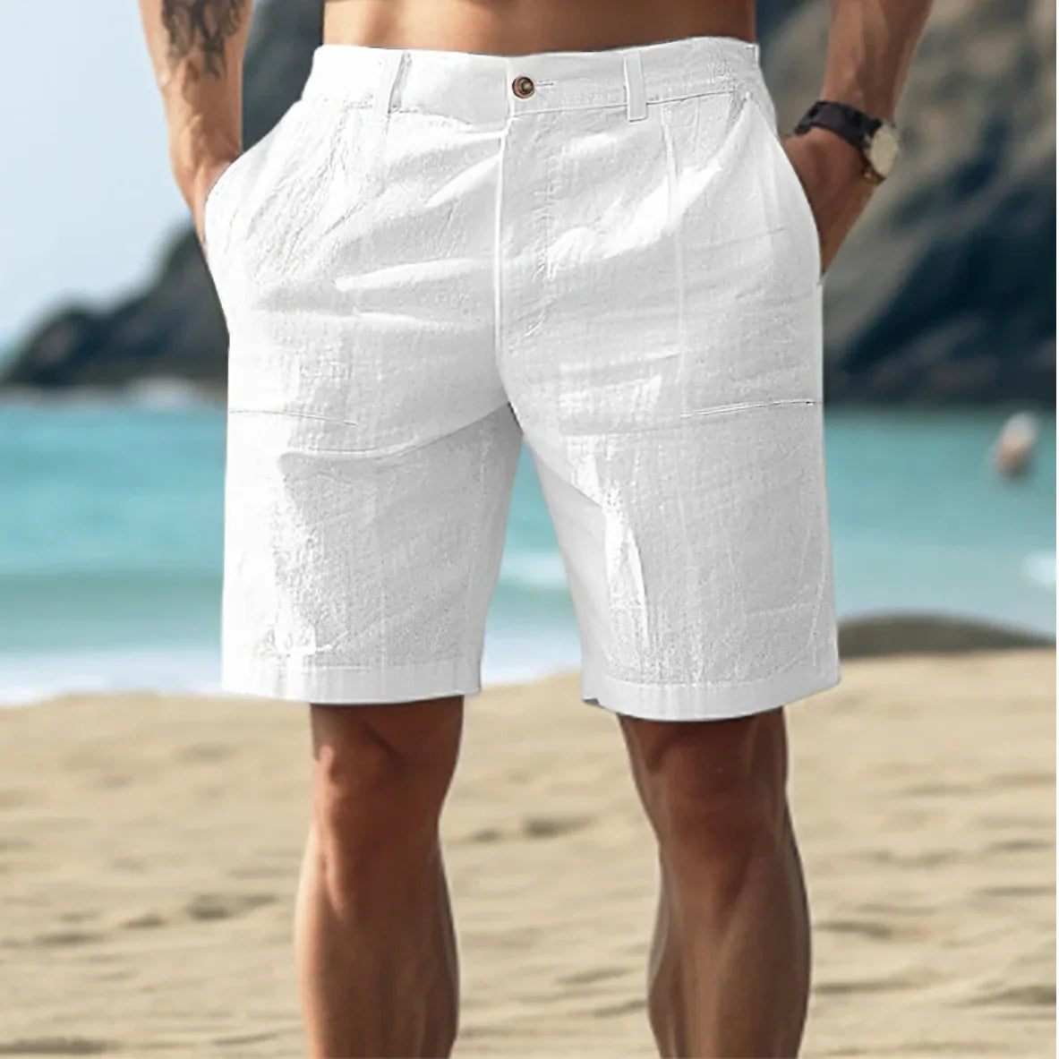 Linen Shorts For Men