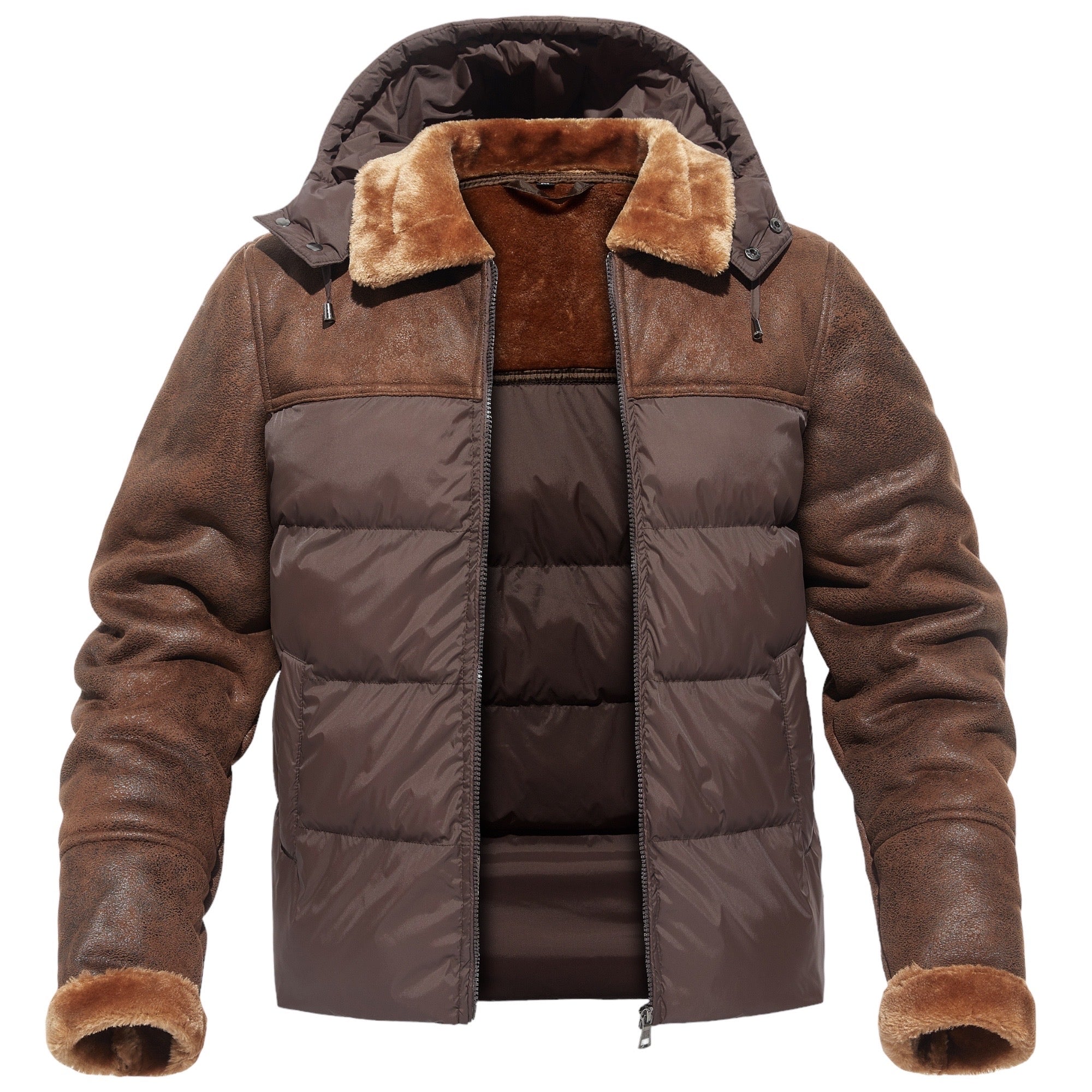 Everest Insulated Sherpa-Lined Puffer Jacket