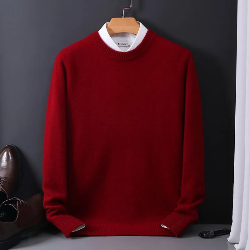 Milan - Classic Soft Knit Crewneck Sweater