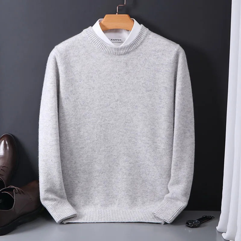 Milan - Classic Soft Knit Crewneck Sweater