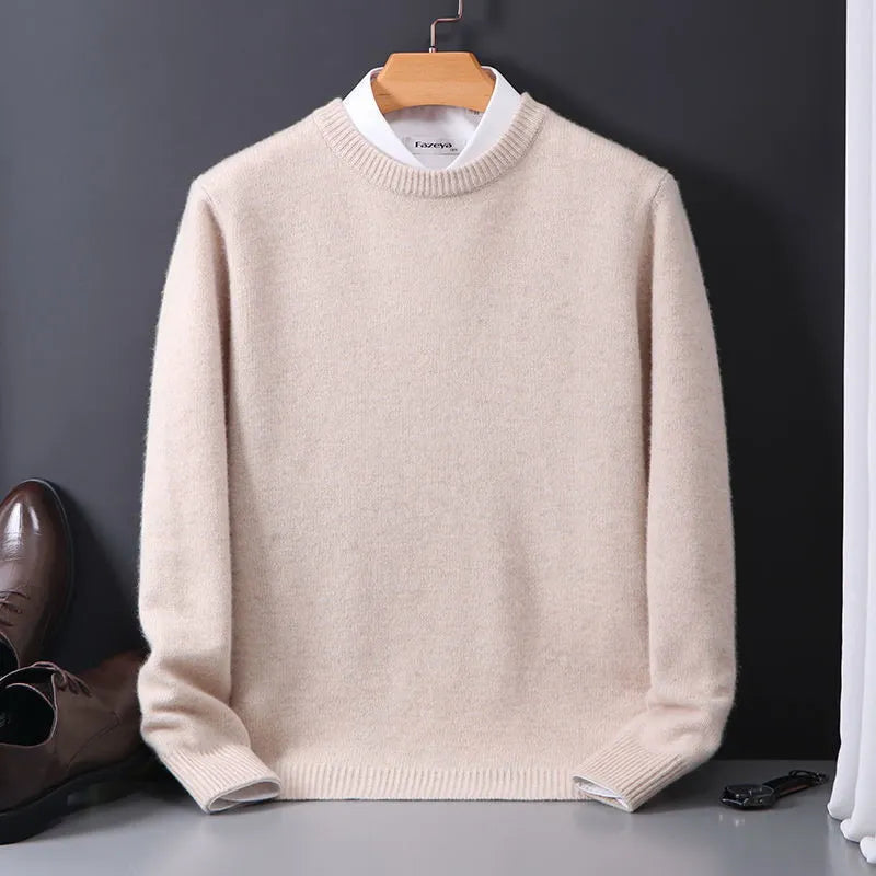 Milan - Classic Soft Knit Crewneck Sweater