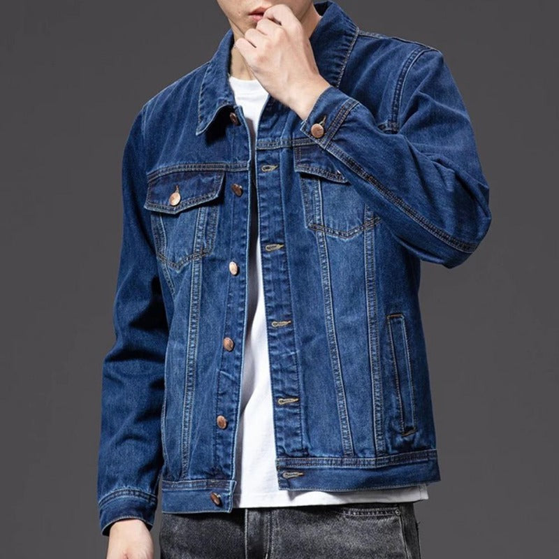 Gaspard – Classic Denim Jacket with Chest Pockets