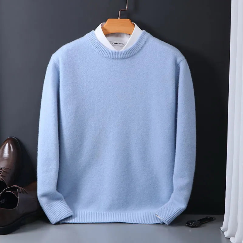 Milan - Classic Soft Knit Crewneck Sweater