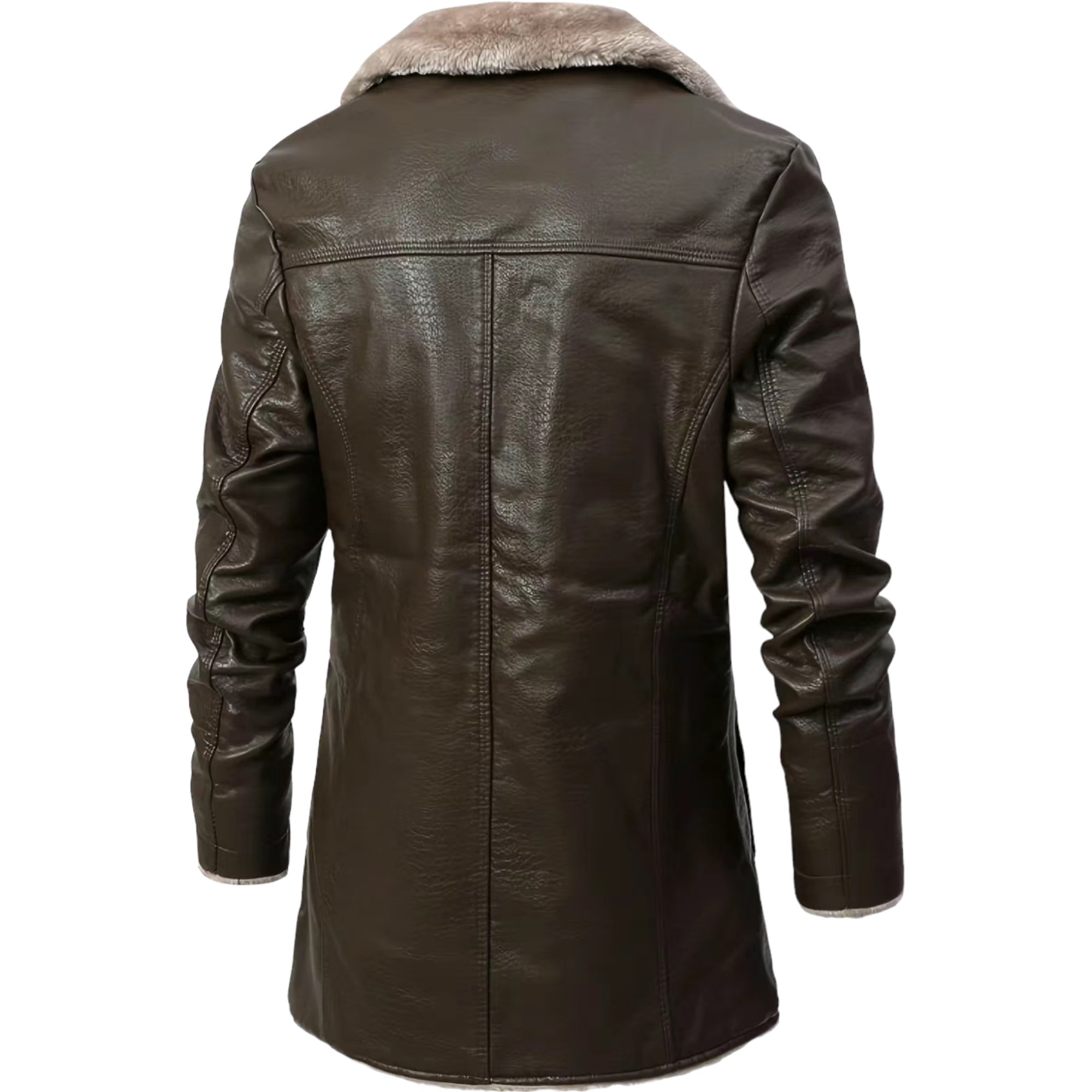 Arctic Luxe™ Men’s Leather Shearling Jacket