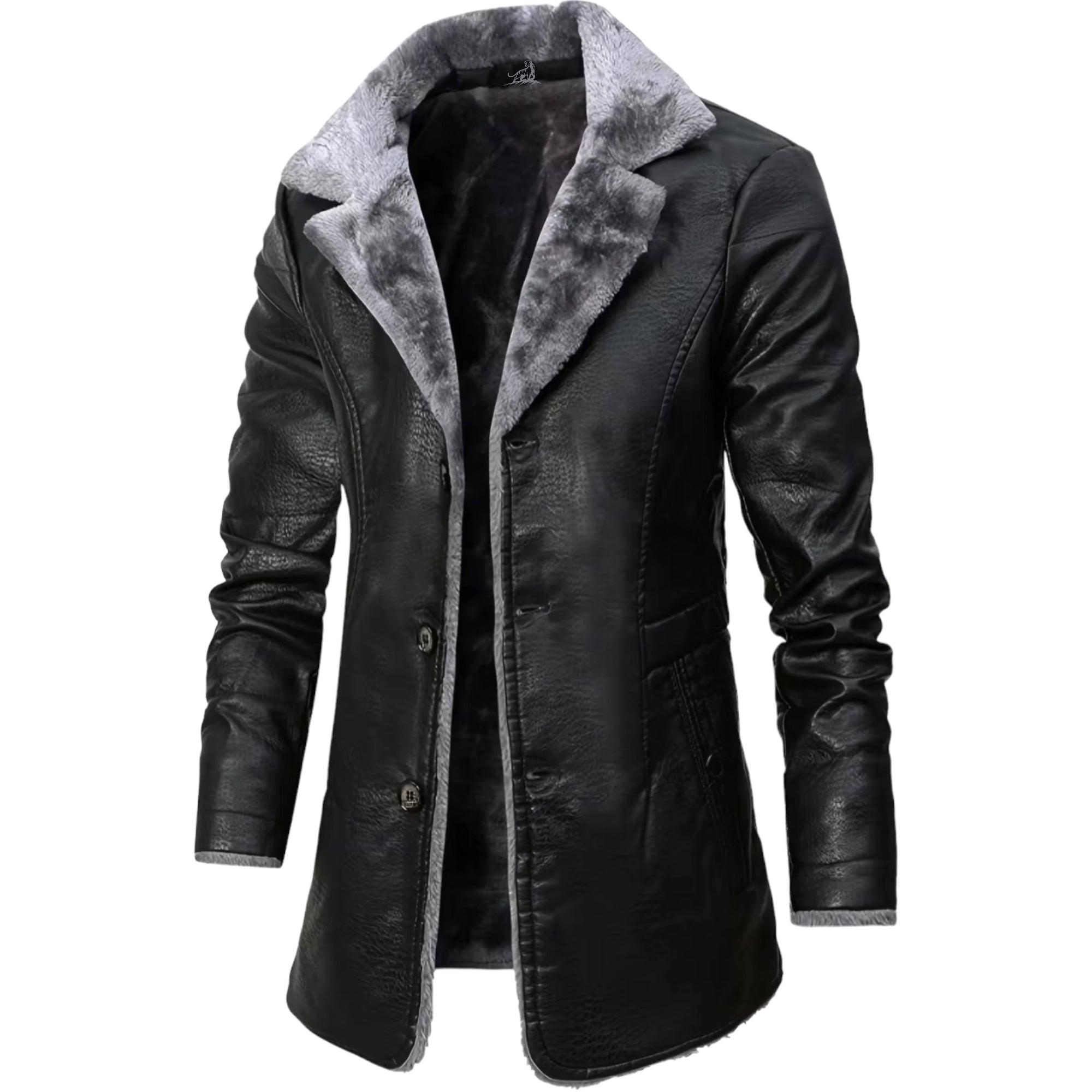 Arctic Luxe™ Men’s Leather Shearling Jacket