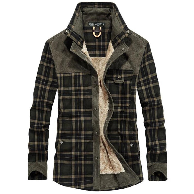 Charming Chaps™ Plaid Cotton Admiral Jacket