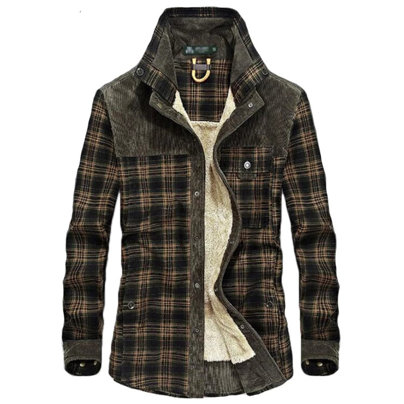 Charming Chaps™ Plaid Cotton Admiral Jacket