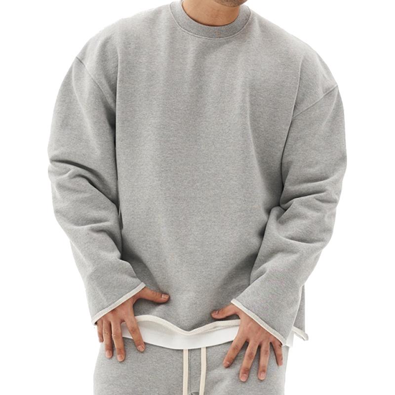 Minimalist Oversized Crewneck Sweatshirt